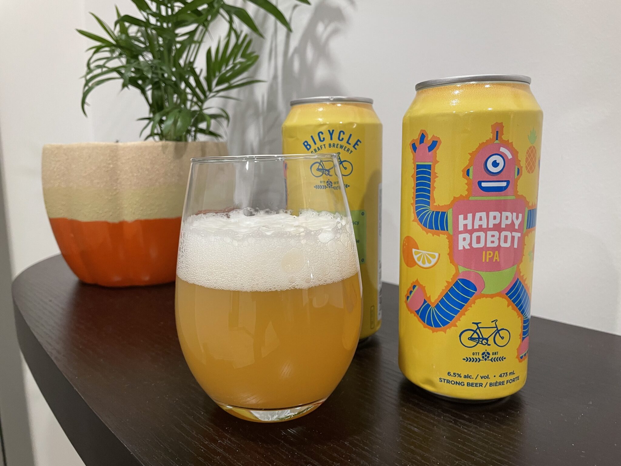 Bicycle Craft Beer Happy Robot IPA