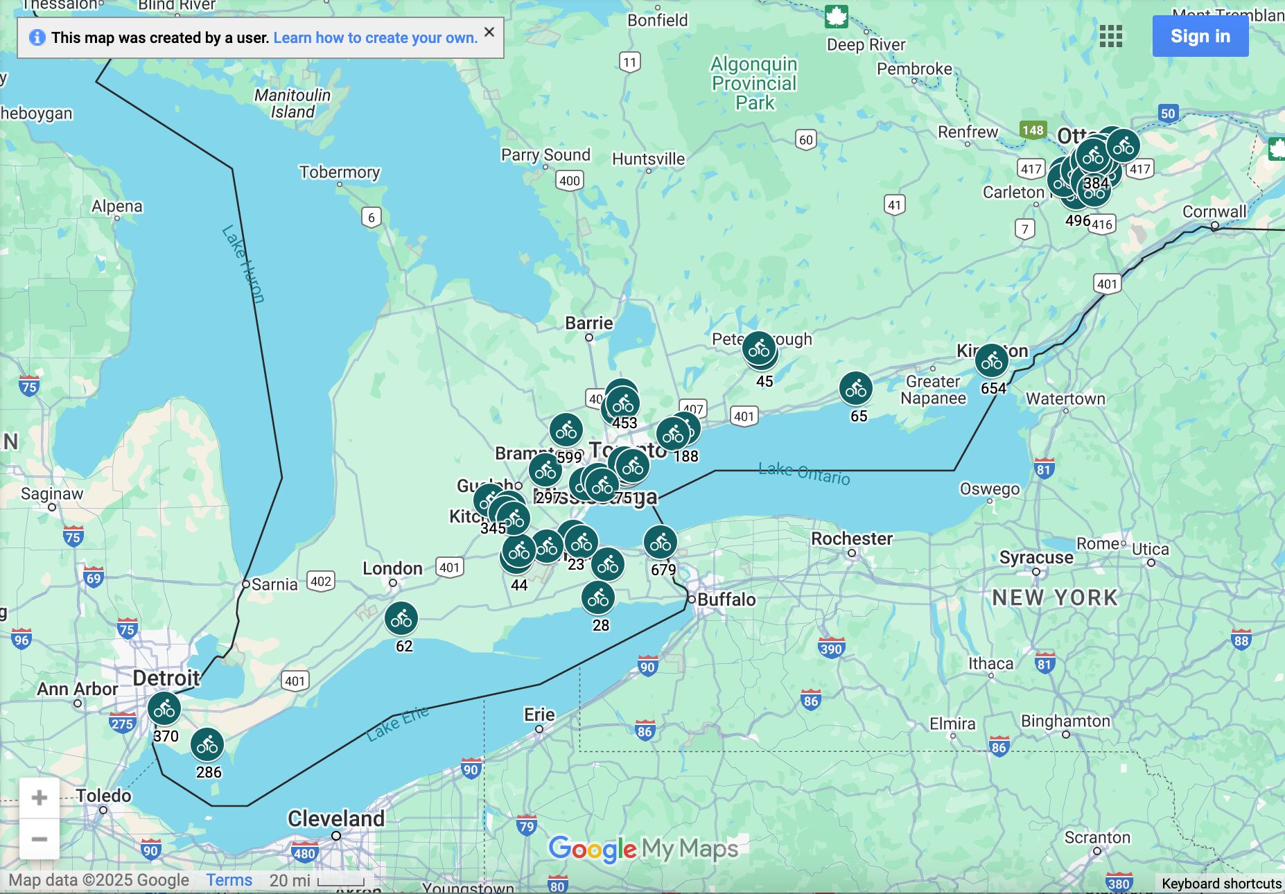 LCBO stores that carry Bicycle beer